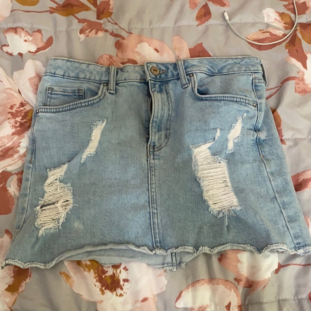 Denim mini skirt size 28 from forever 21